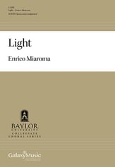 Light SSATB choral sheet music cover